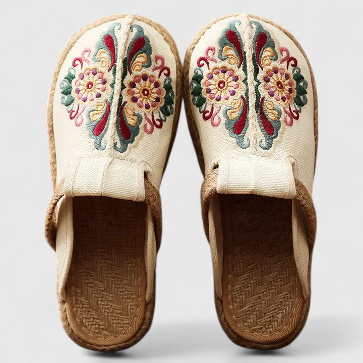 Marousse | Muli florale confortabile, realizate manual