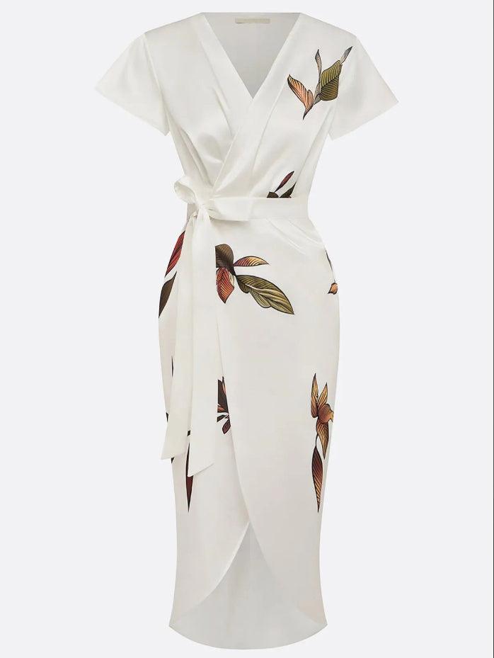 ELIN | ROCHIE PETRECUTĂ ELEGANTĂ CU IMPRIMEU FLORAL