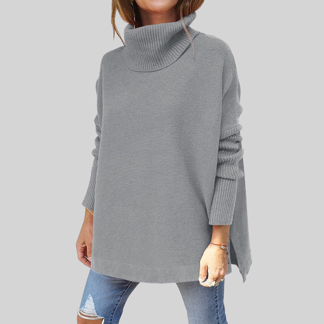 ANNELISE I Oversized high-neck sweater