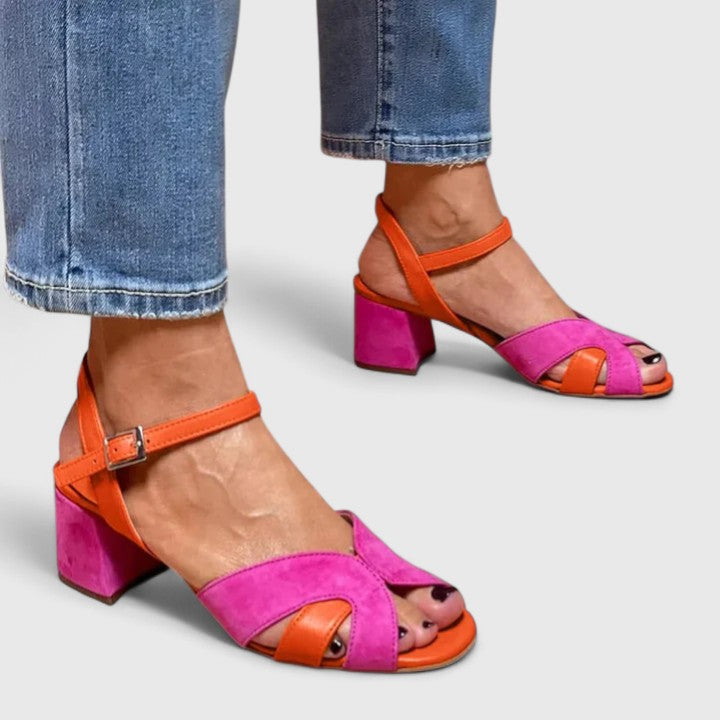 Simona™ – Sandale Ortopedice cu Toc Comfort