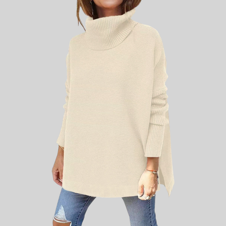 ANNELISE I Oversized high-neck sweater