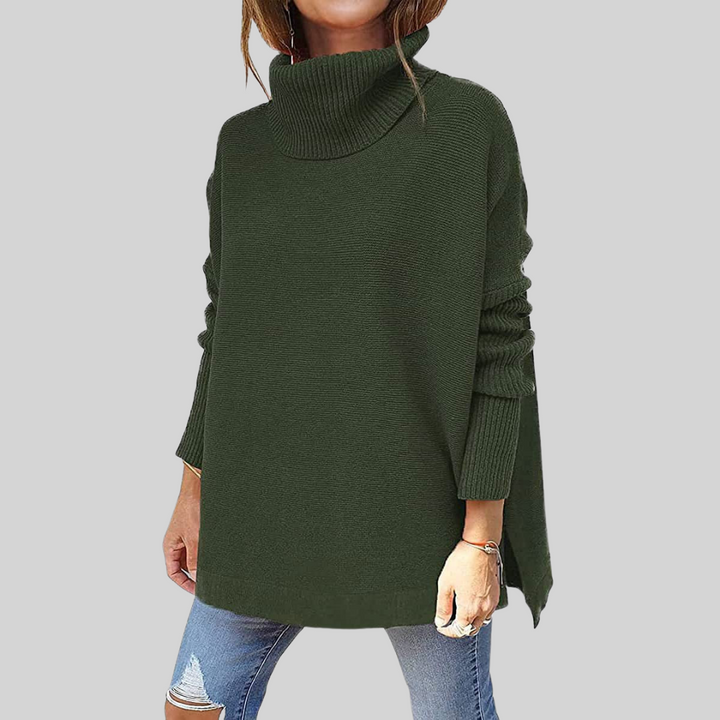 ANNELISE I Oversized high-neck sweater