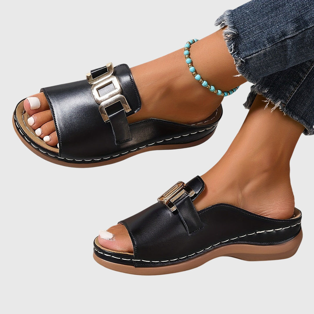 Kathryn™ | Sandale confortabile cu cataramă