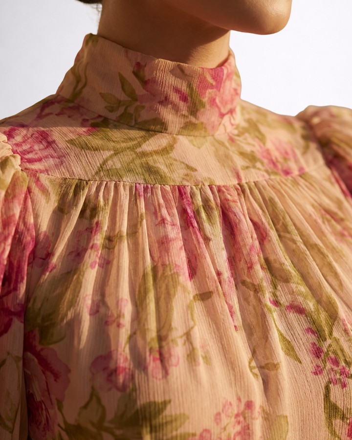 Rosario | Rochie Maxi cu Imprimeu Floral