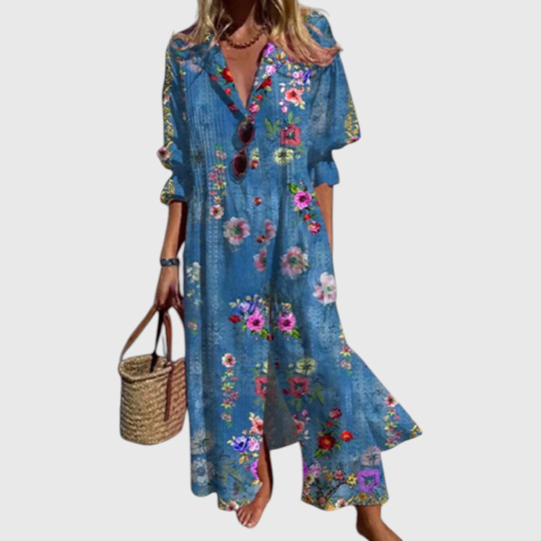 Maria - Rochie Maxi Bloom Boldly