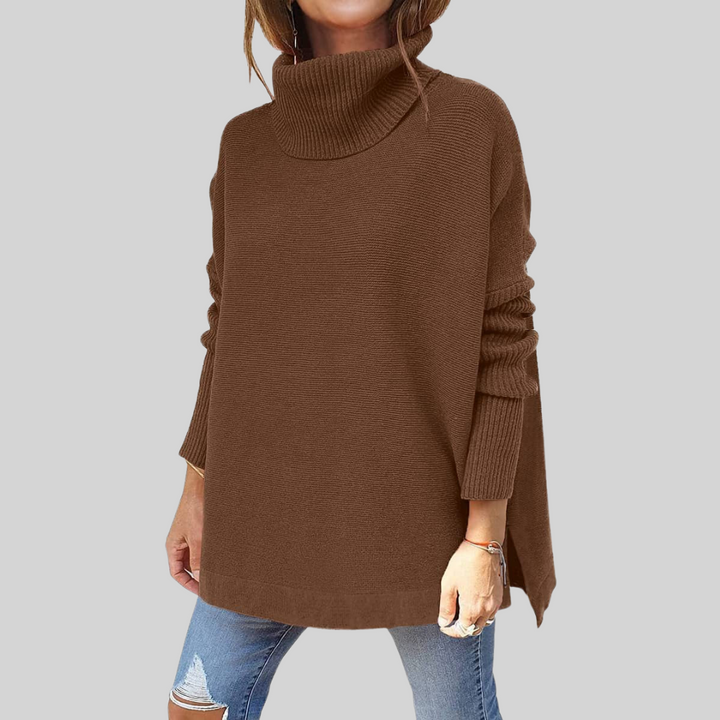 ANNELISE I Oversized high-neck sweater