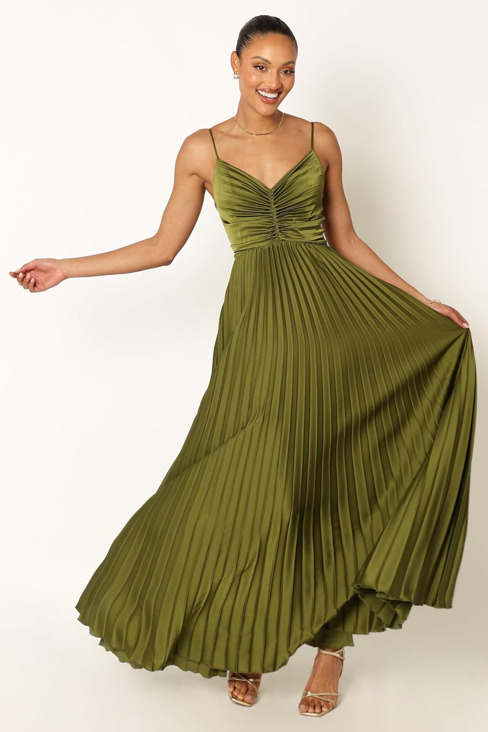 GRANT – ROCHIE MIDI PLISATĂ FORMALĂ