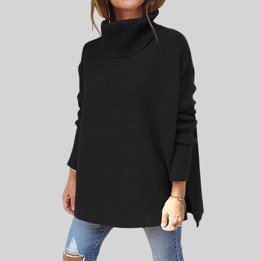 ANNELISE I Oversized high-neck sweater