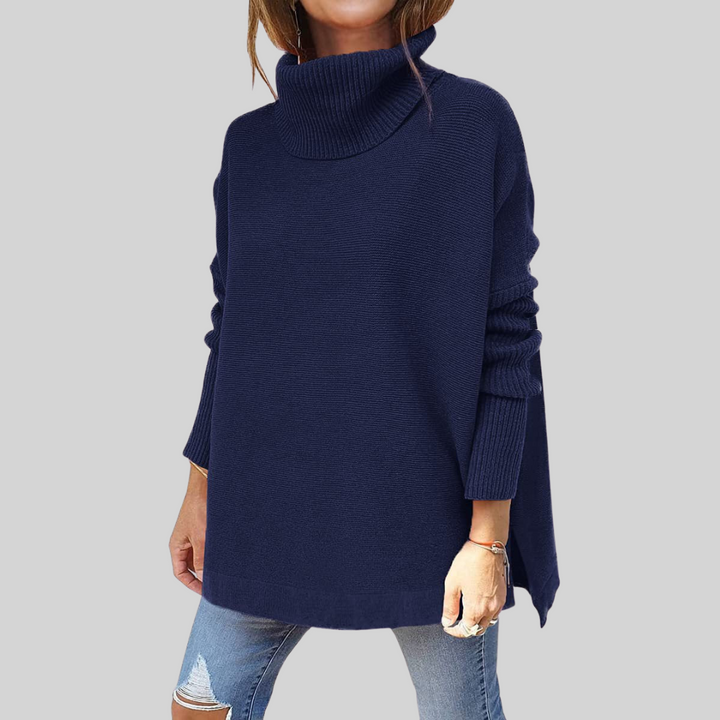 ANNELISE I Oversized high-neck sweater