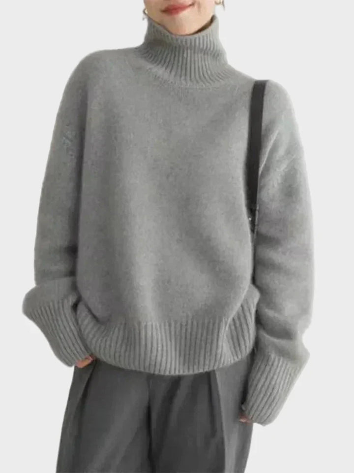 Diana - High Neck Knitted Sweater