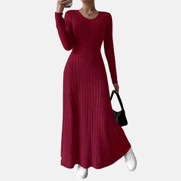 Felicia | Rochie Elegantă Tricotată