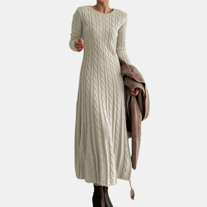 Cătălina | Rochie Elegantă Tricotată