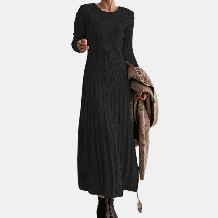Cătălina | Rochie Elegantă Tricotată