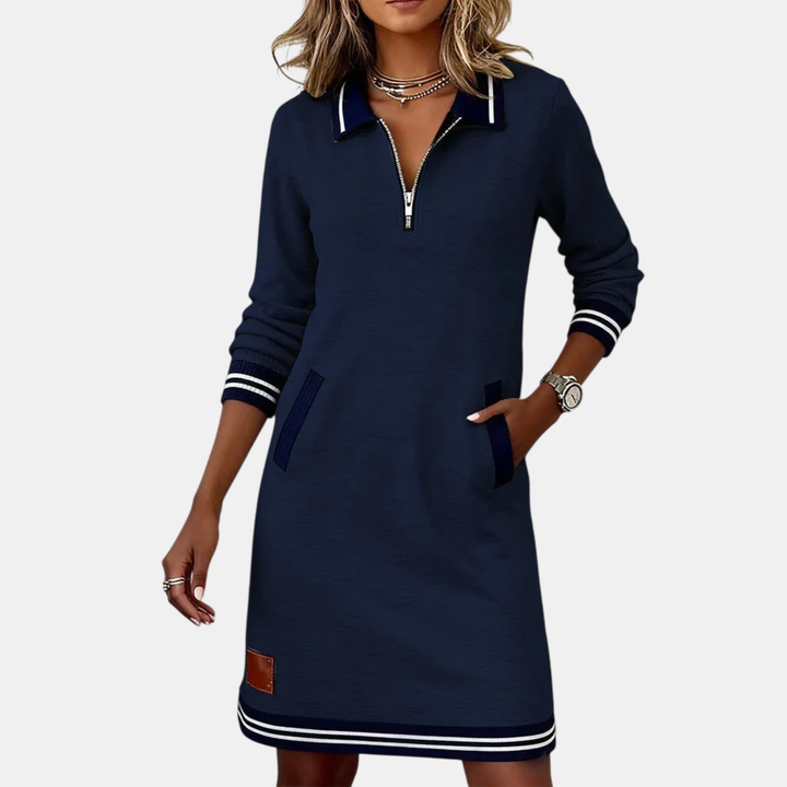Oana | Rochie cu Mâneci Lungi Chic