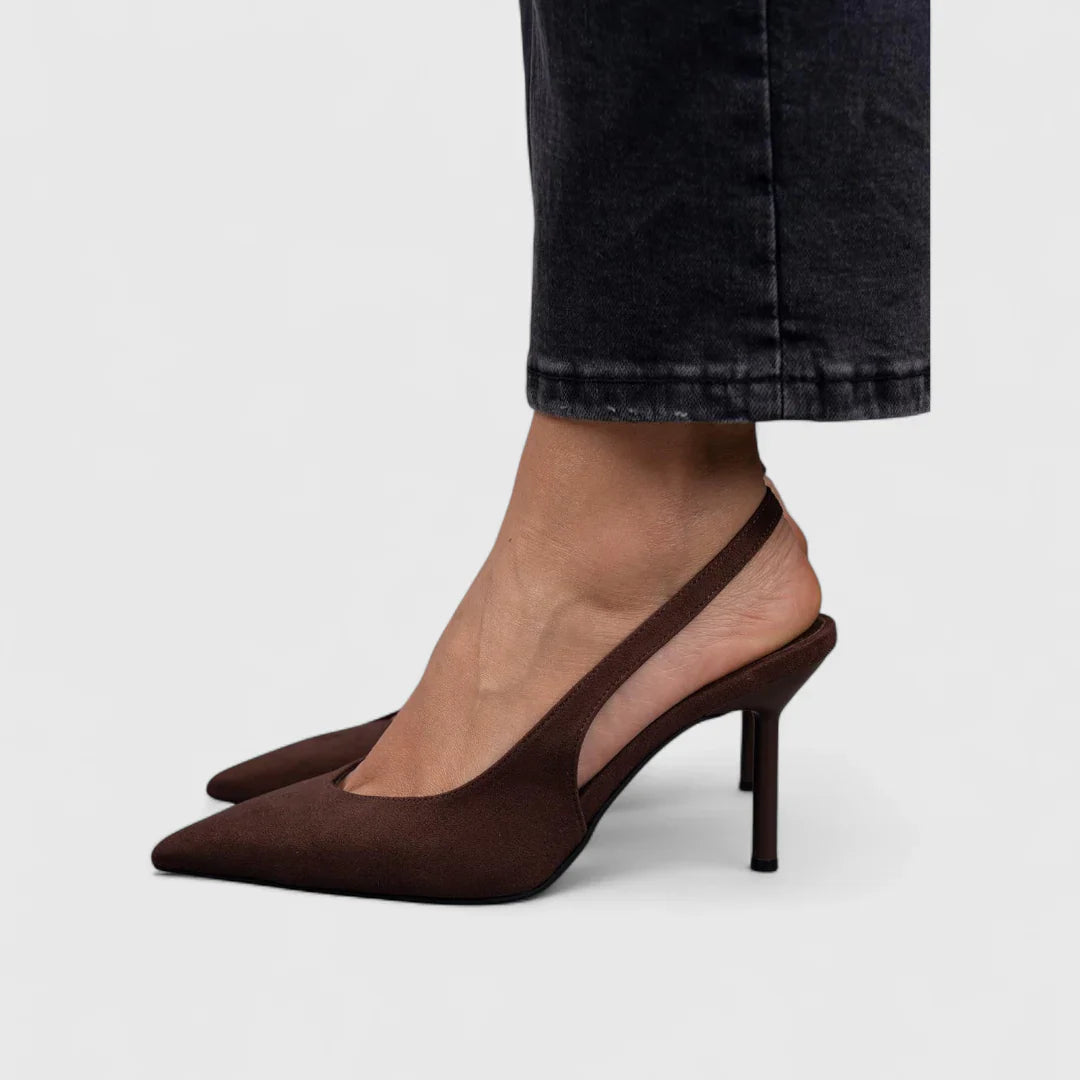 Isabelle™ – Pantofi Slingback cu Imprimeu Leopard