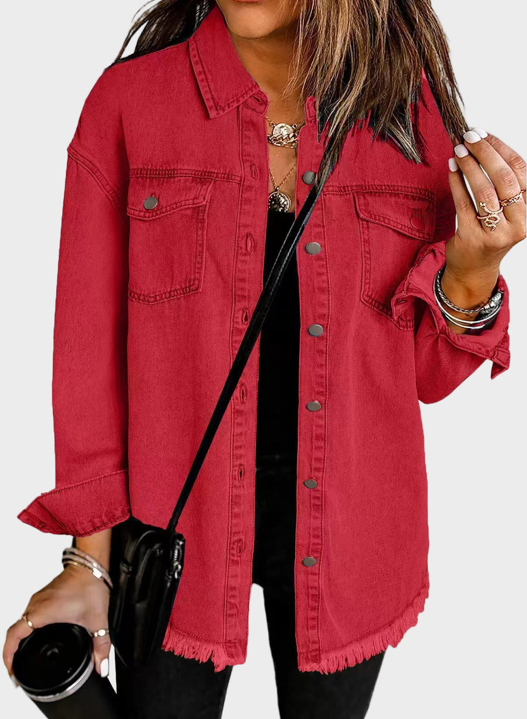 Roxana - Oversized denim jacket