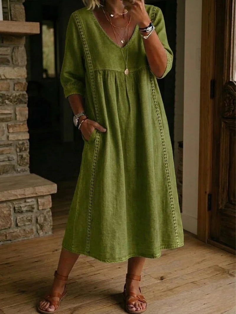 Mila | Rochie cu buzunare laterale
