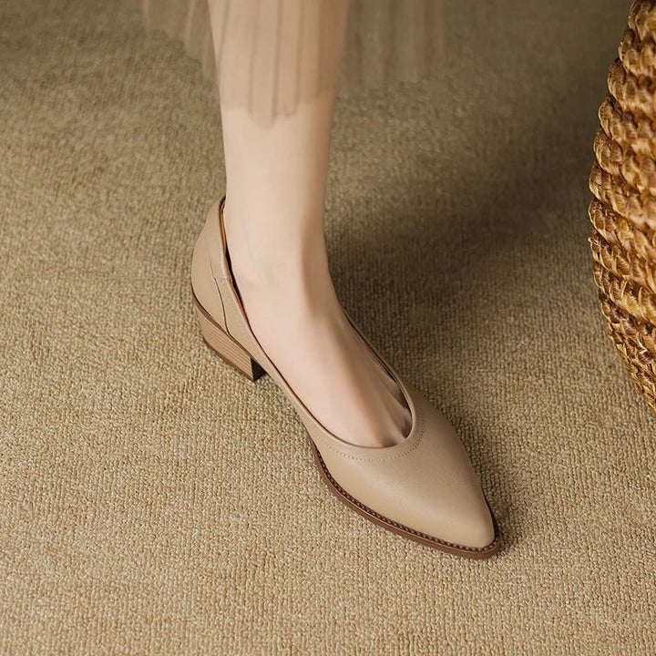 Alexandra | Pantofi Eleganți cu Toc Mediu