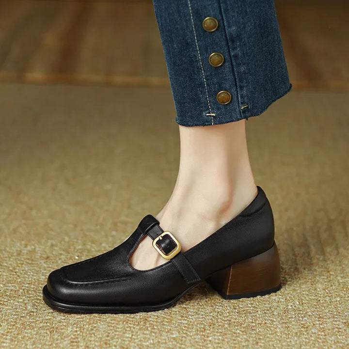 Larisa | Pantofi Eleganți T-Strap