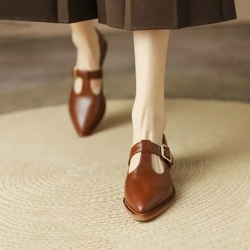 Ana | Pantofi Eleganți cu Toc Ascuțit