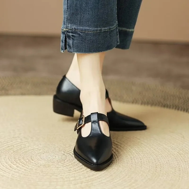 Ana | Pantofi Eleganți cu Toc Ascuțit