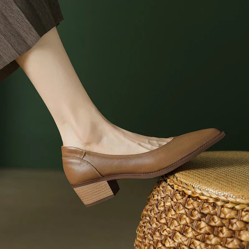 Alexandra | Pantofi Eleganți cu Toc Mediu