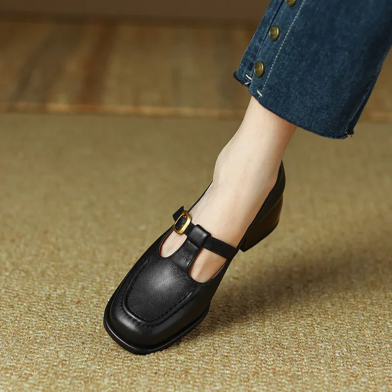 Larisa | Pantofi Eleganți T-Strap