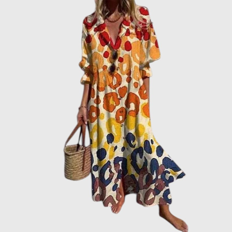 Maria - Rochie Maxi Bloom Boldly