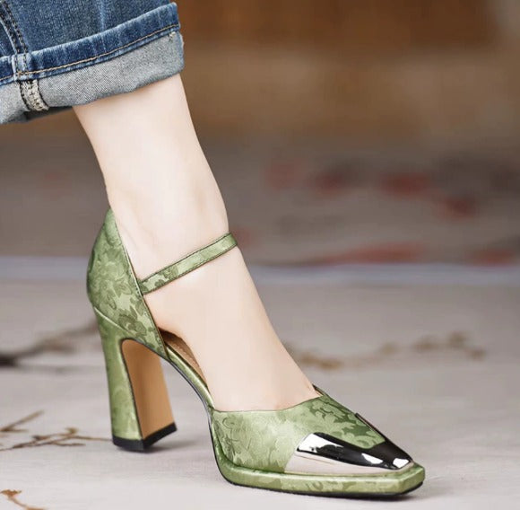 Antonia | Pantofi Eleganți Mary Jane din Piele