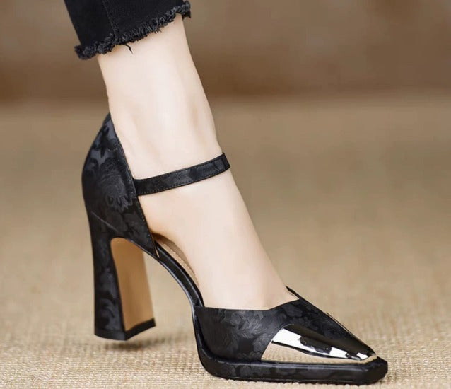 Antonia | Pantofi Eleganți Mary Jane din Piele