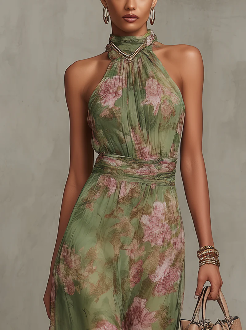 Lucie | Rochie Florală Elegantă