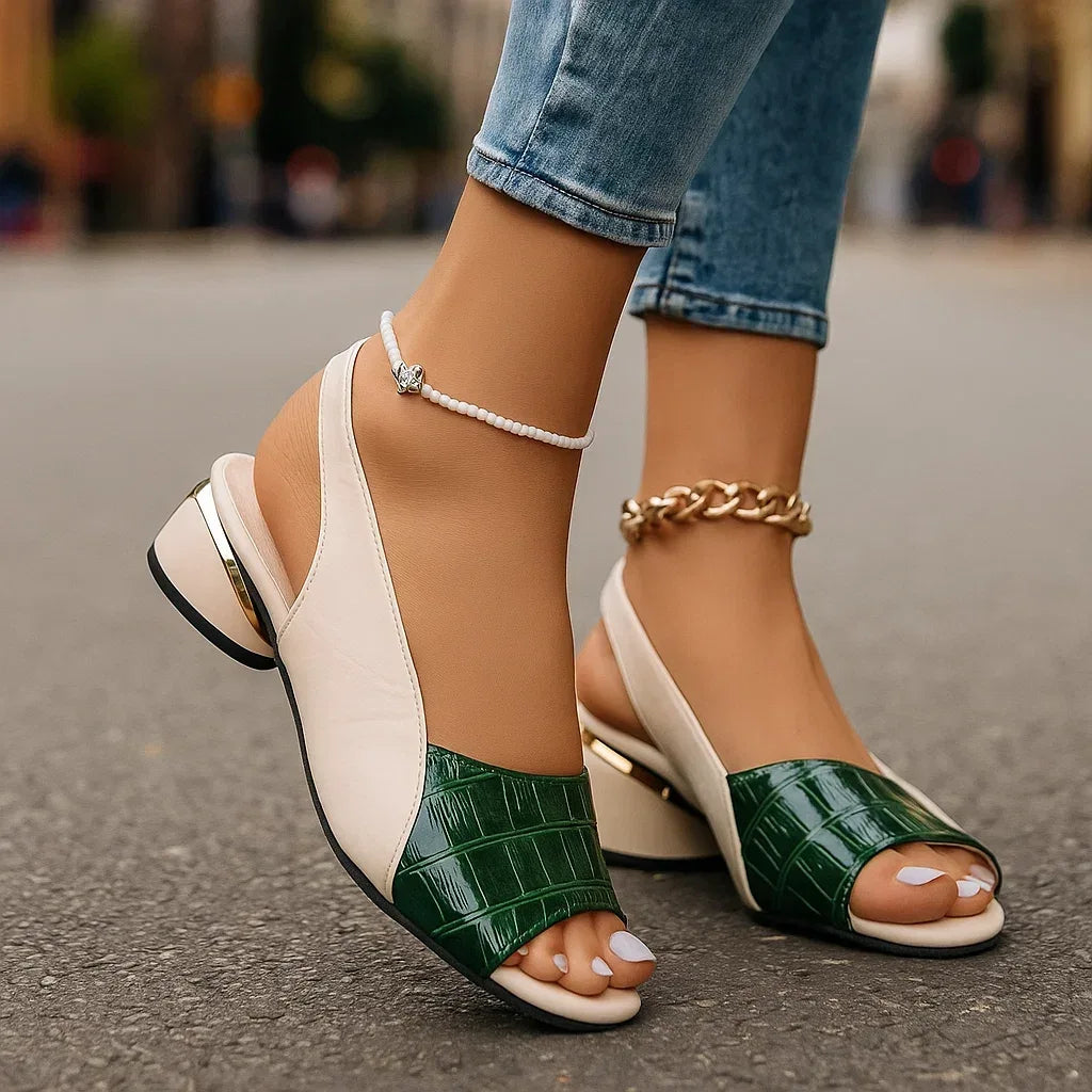 SOLANA | SANDALE SLIP-ON CU DESIGN ORTOPEDIC ȘI RAFINAT