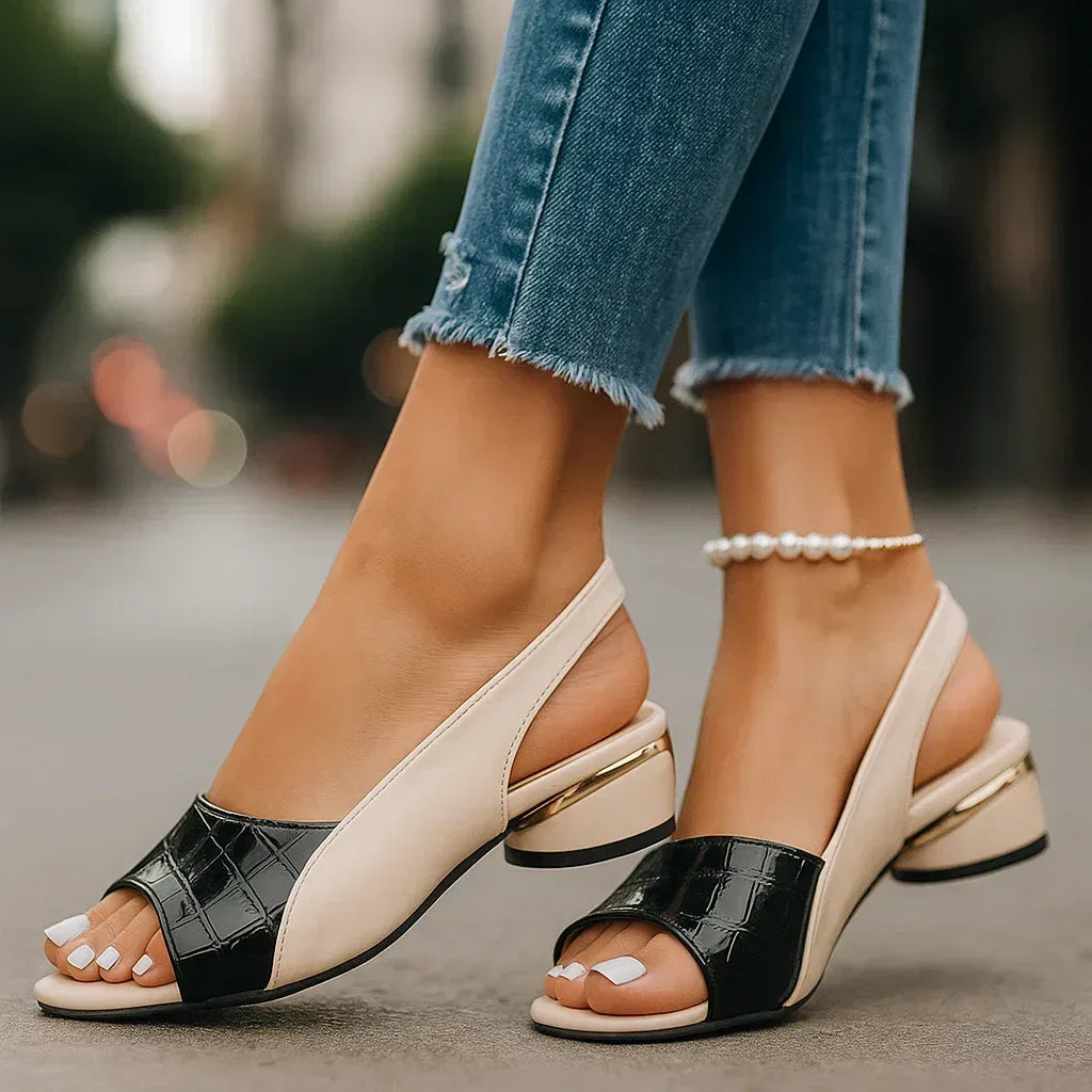 SOLANA | SANDALE SLIP-ON CU DESIGN ORTOPEDIC ȘI RAFINAT