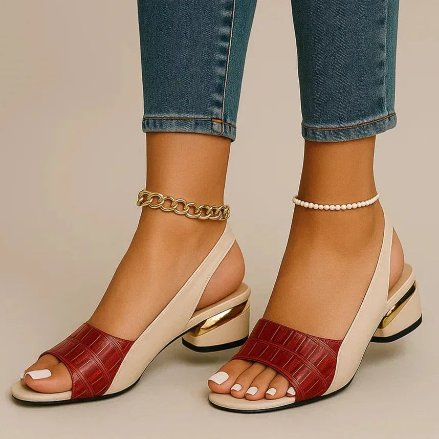 SOLANA | SANDALE SLIP-ON CU DESIGN ORTOPEDIC ȘI RAFINAT