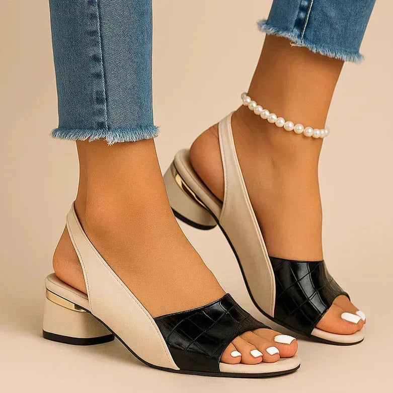 SOLANA | SANDALE SLIP-ON CU DESIGN ORTOPEDIC ȘI RAFINAT