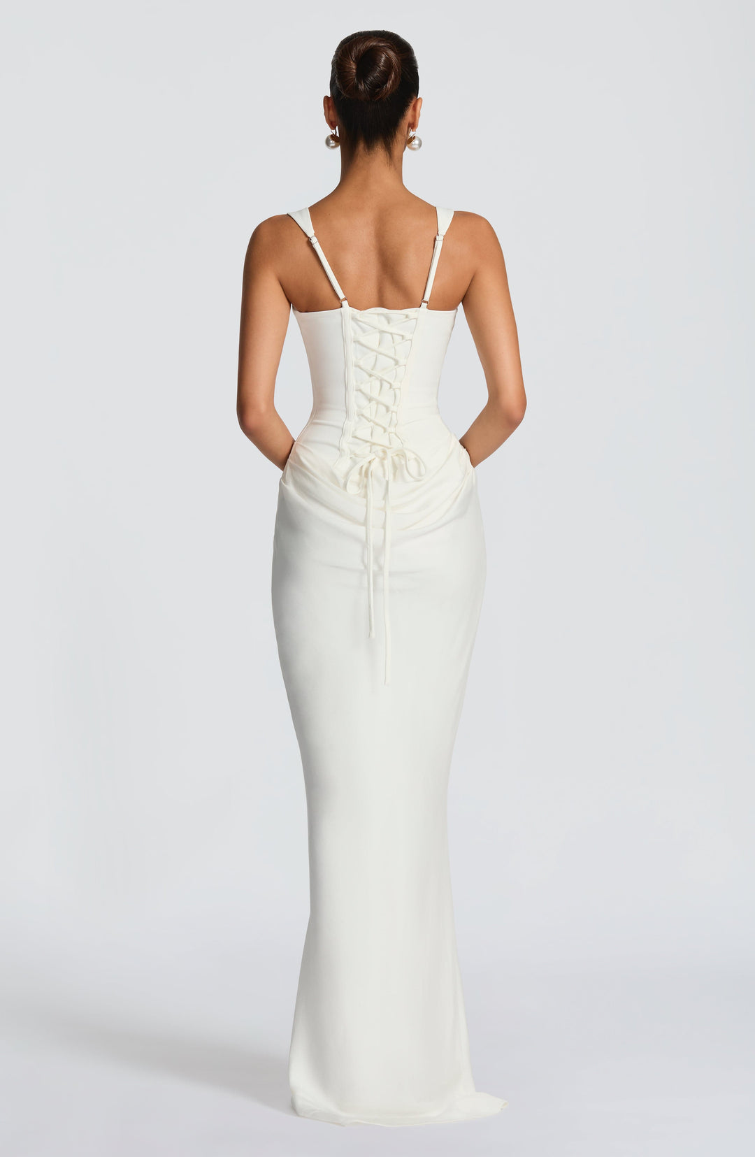 Adelina | Rochie maxi cu decolteu pătrat