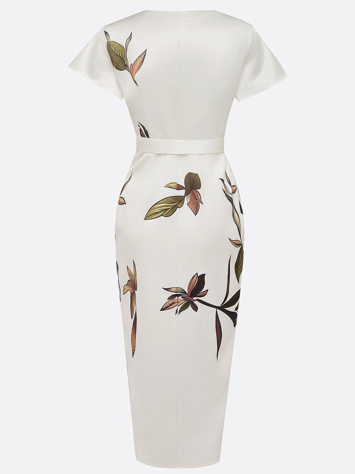 ELIN | ROCHIE PETRECUTĂ ELEGANTĂ CU IMPRIMEU FLORAL