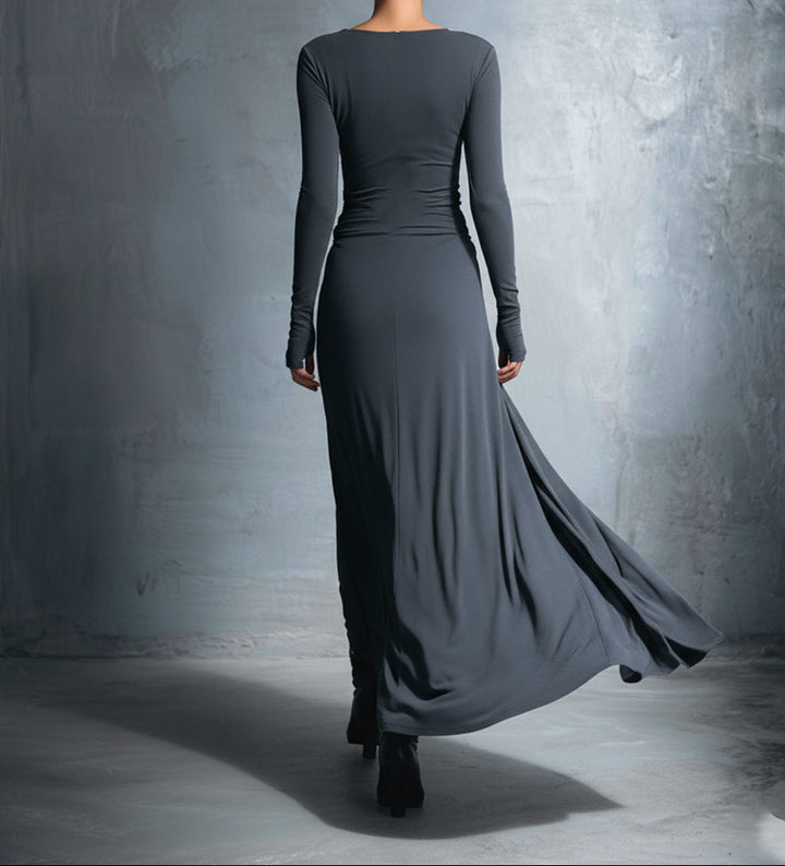 Ilinca | Maxi dress with side knot