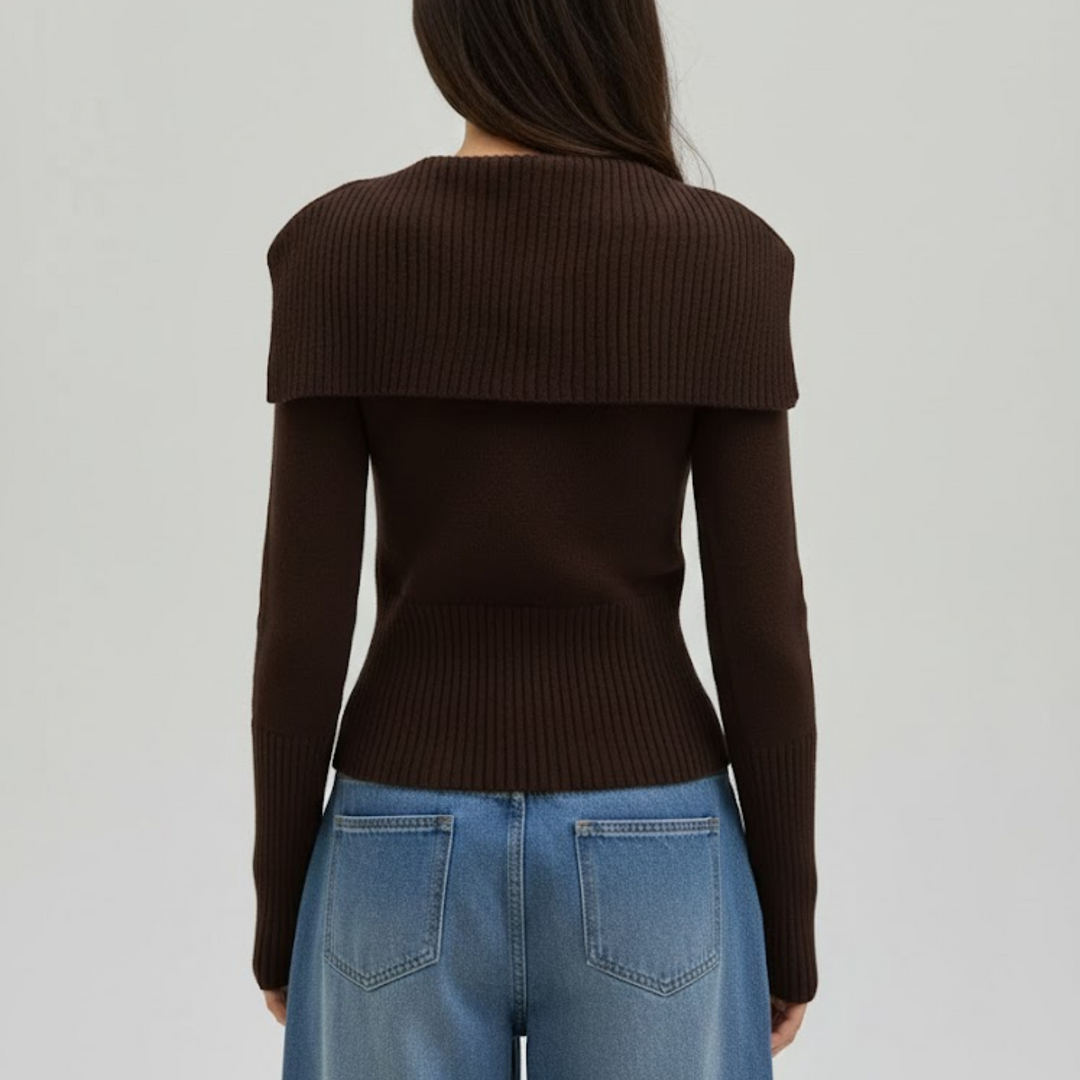 Casual round-neck sweater