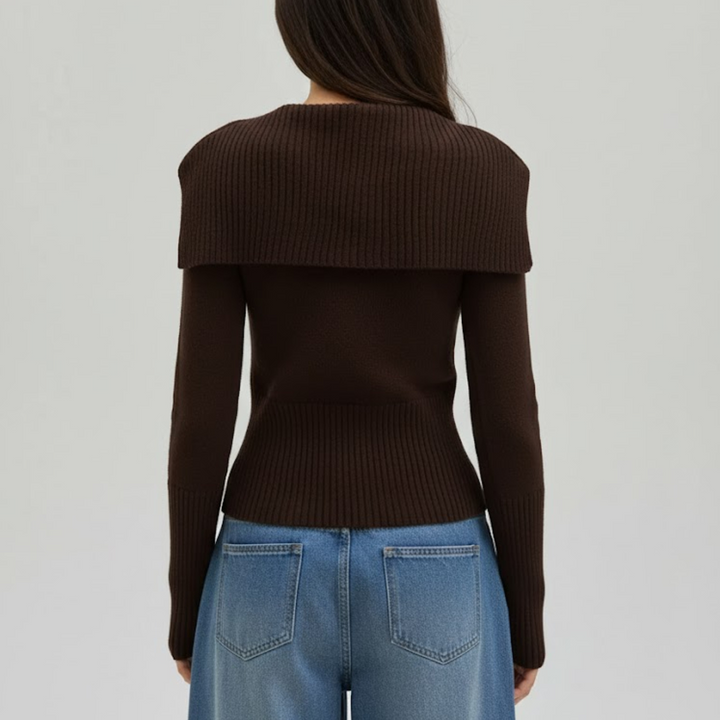 Casual round-neck sweater